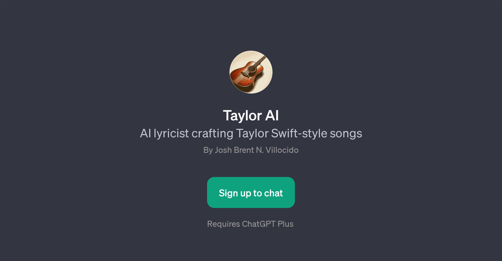 Taylor AI website