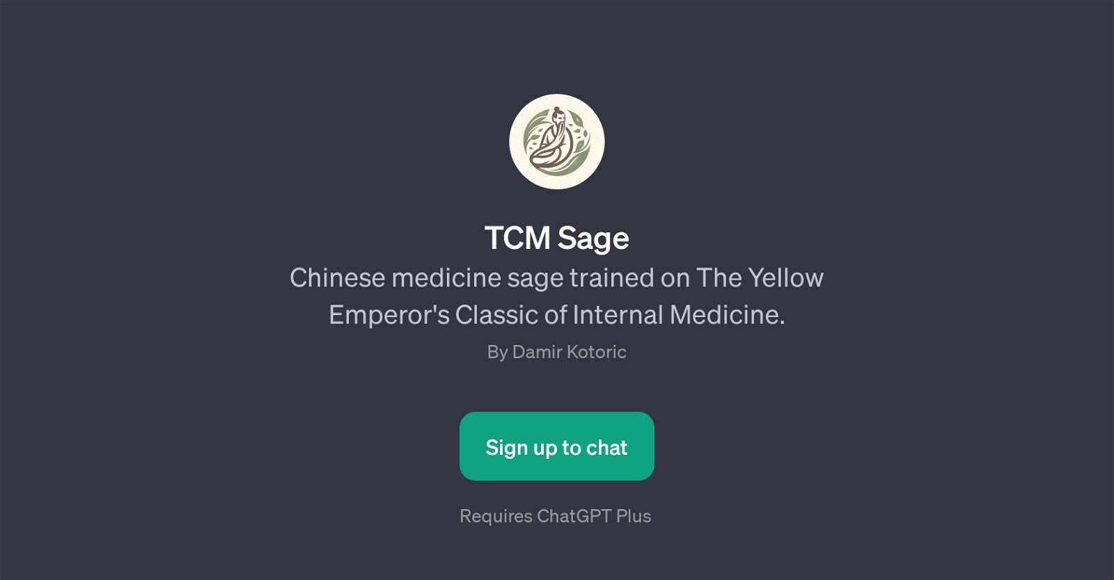 TCM Sage website