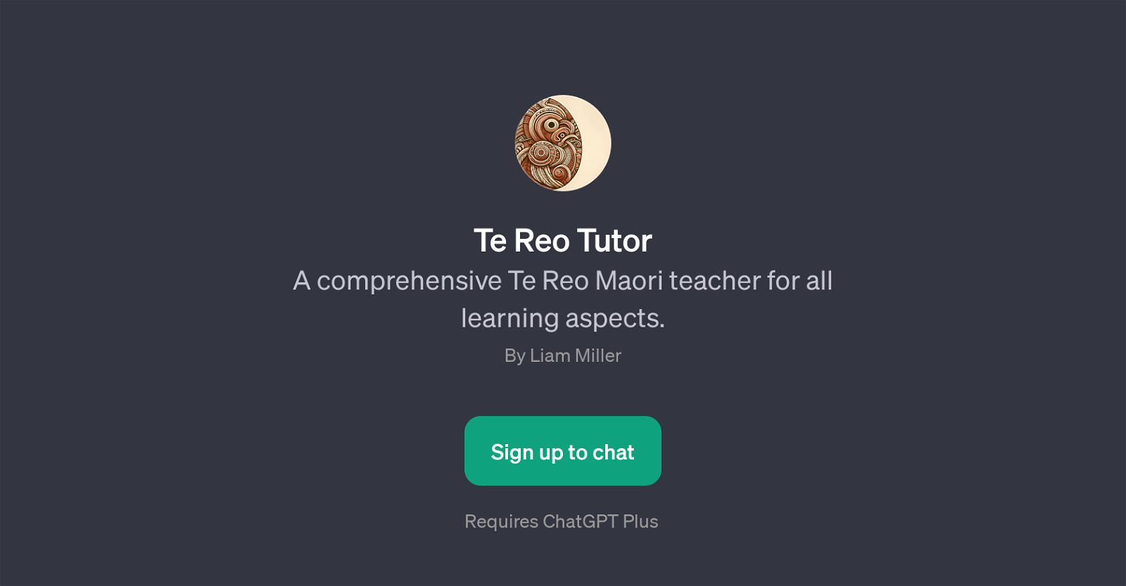 Te Reo Tutor website