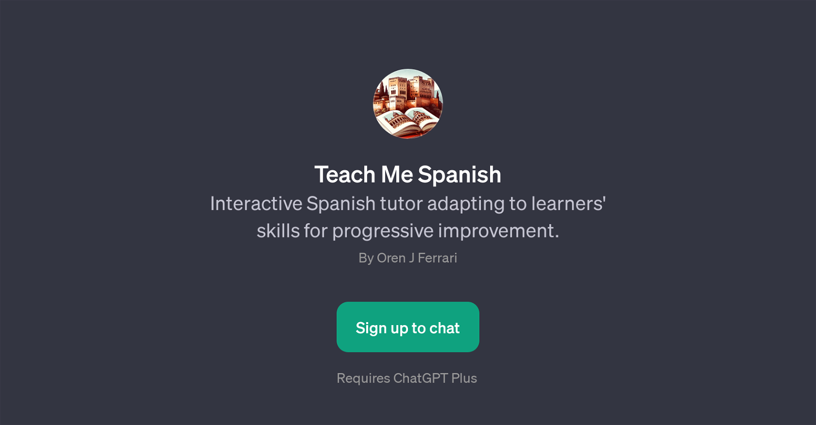 Teach Me Spanish website