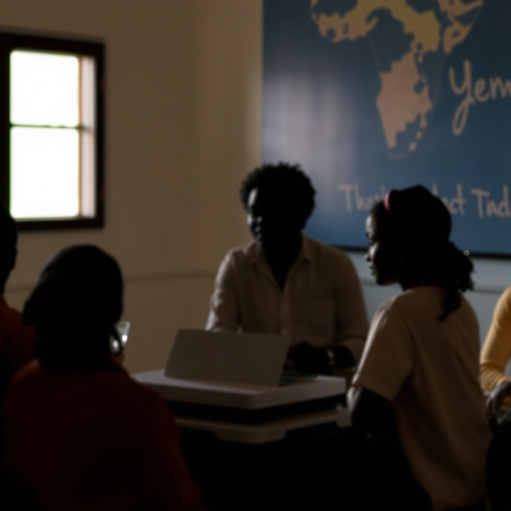 Teacher African lesson for students website