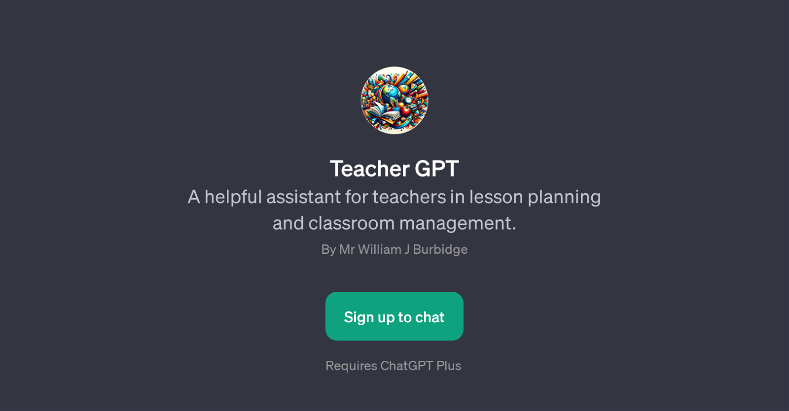 Teacher GPT website