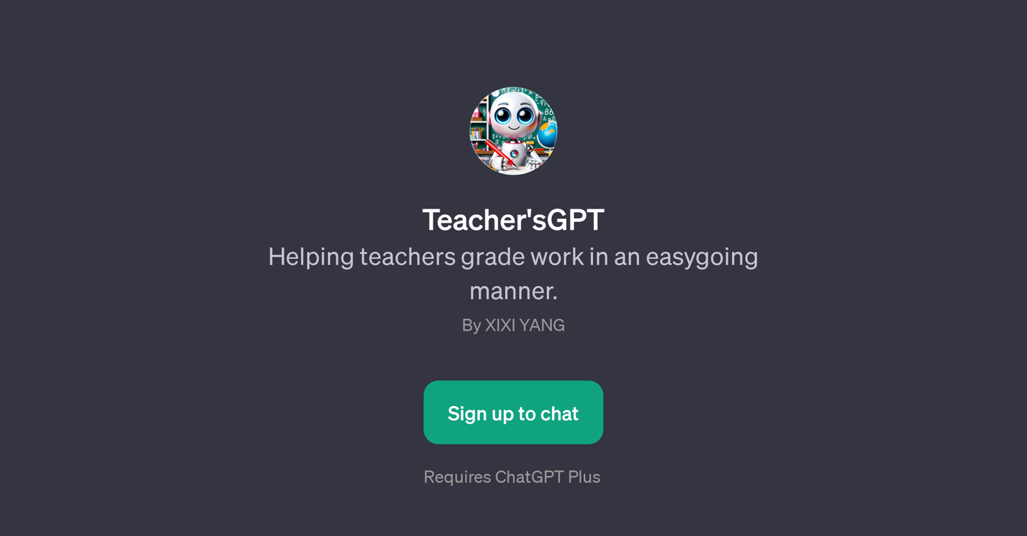 Teacher'sGPT website