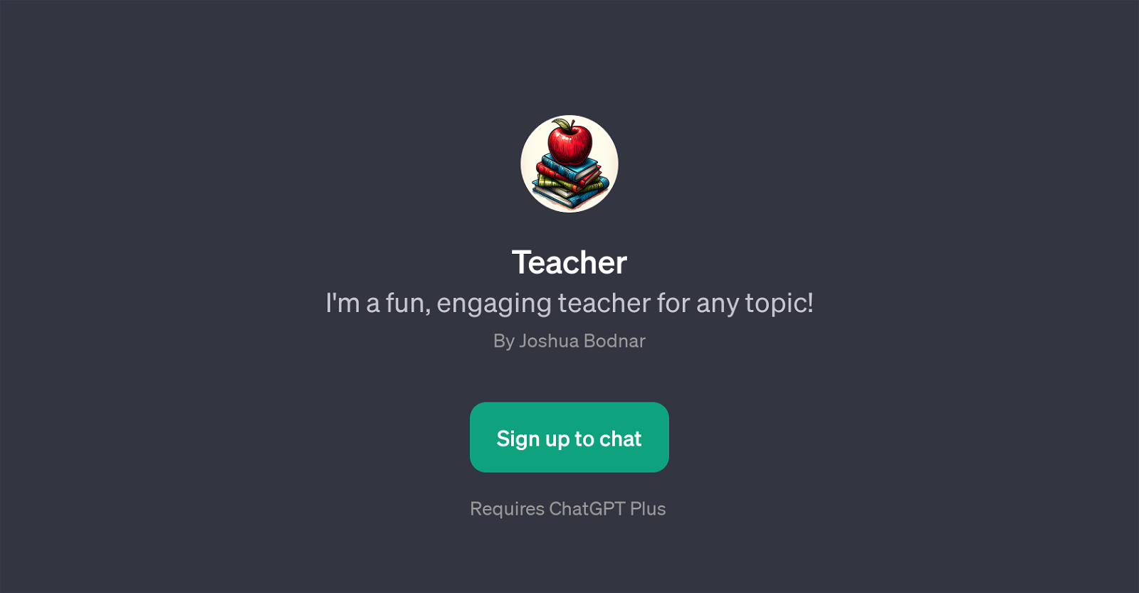 Teacher website
