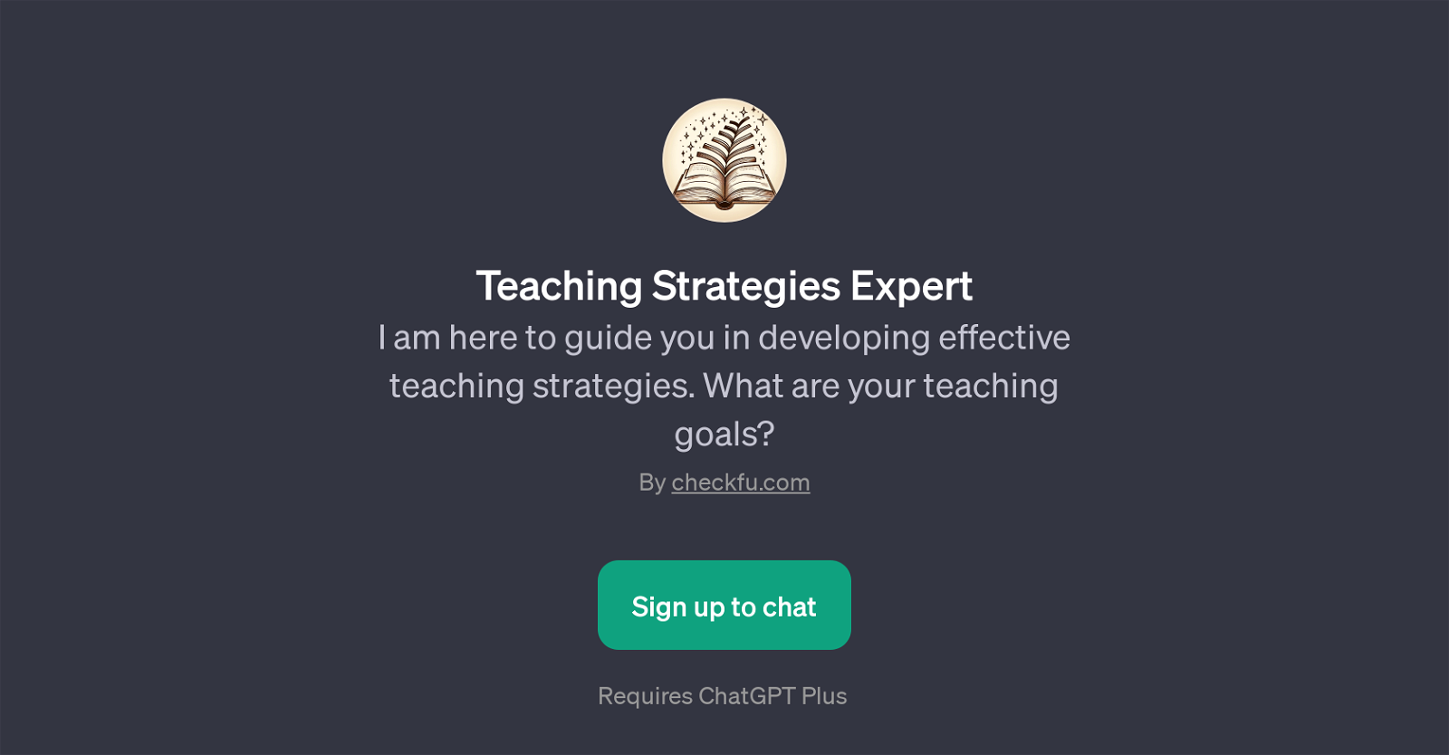 Teaching Strategies Expert website
