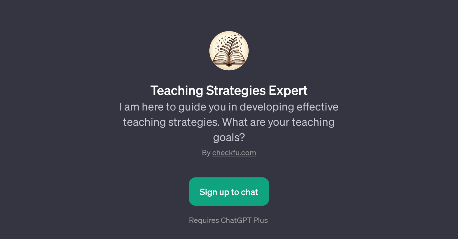 Teaching Strategies Expert website