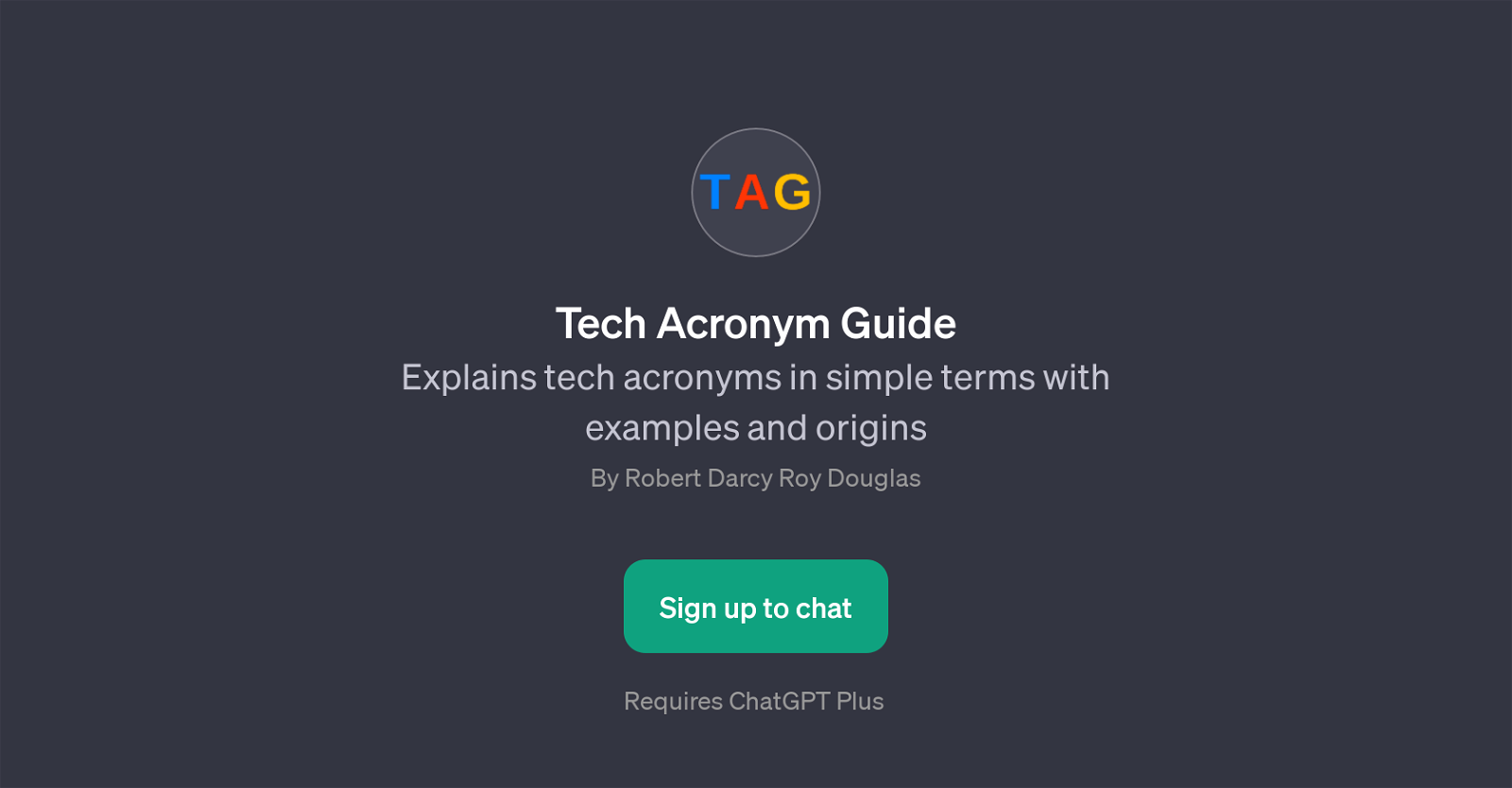 Tech Acronym Guide website