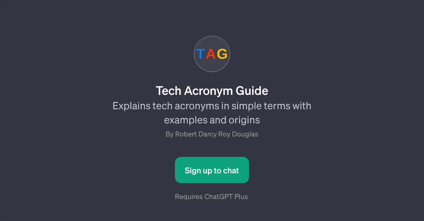 Tech Acronym Guide website