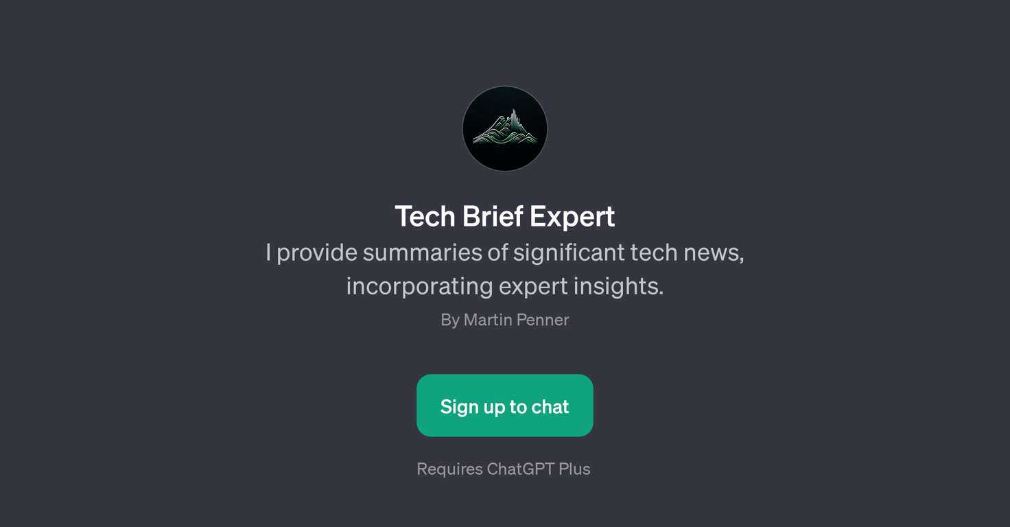 Tech Brief Expert website