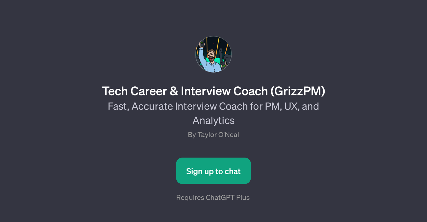 Tech Career & Interview Coach (GrizzPM) website