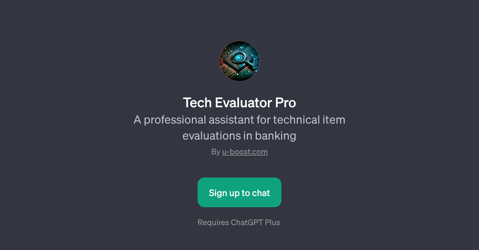 Tech Evaluator Pro website