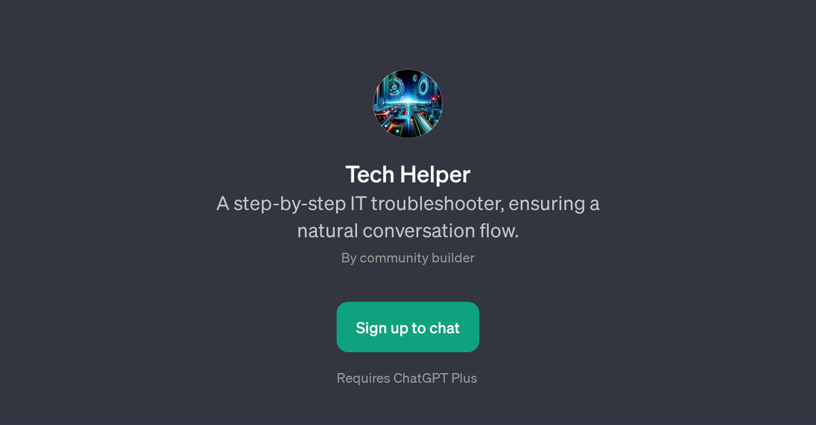 Tech Helper website
