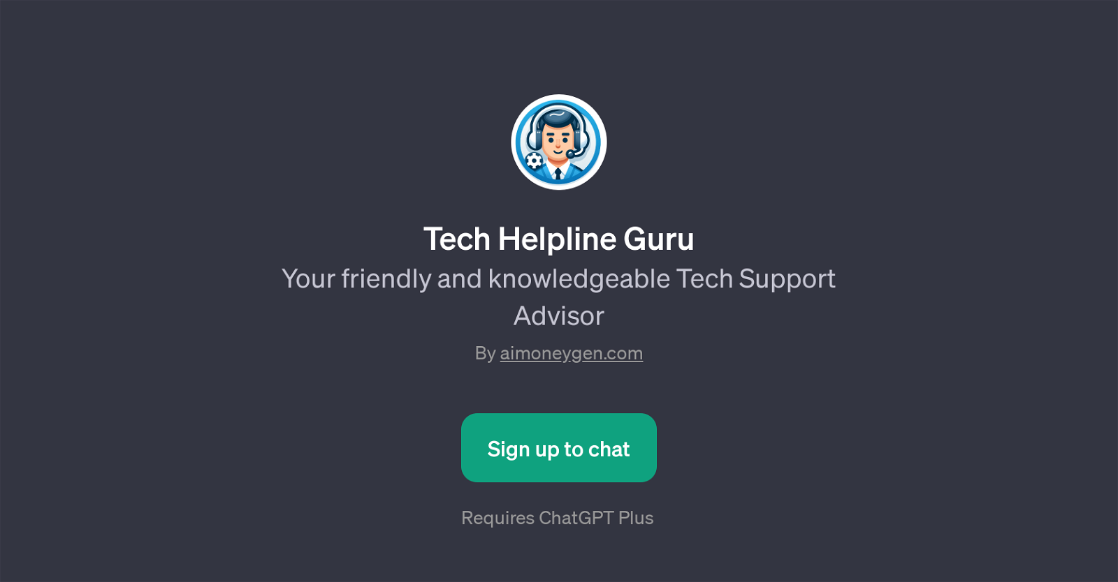 Tech Helpline Guru website