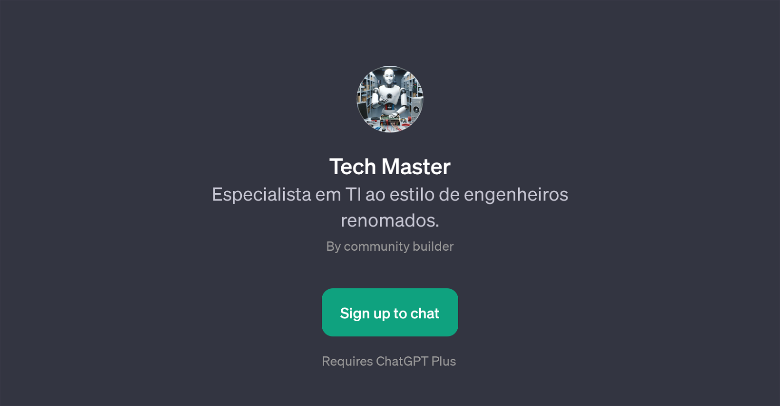 Tech Master website