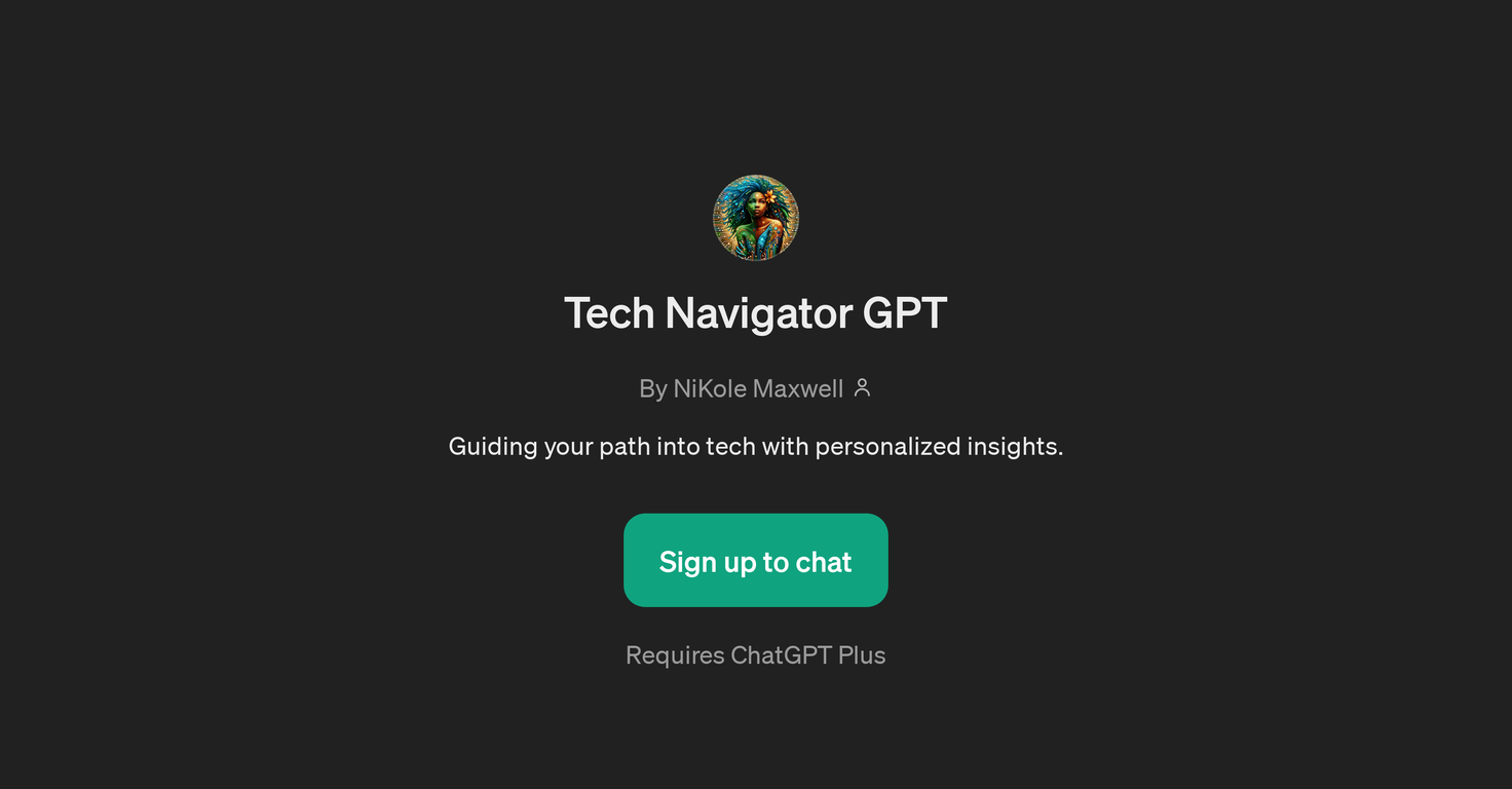 Tech Navigator GPT website