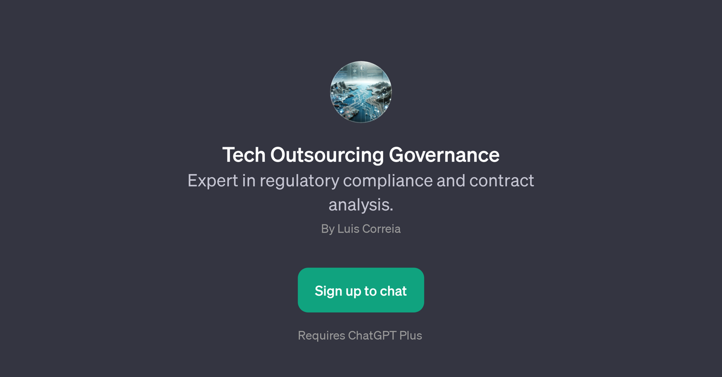 Tech Outsourcing Governance website