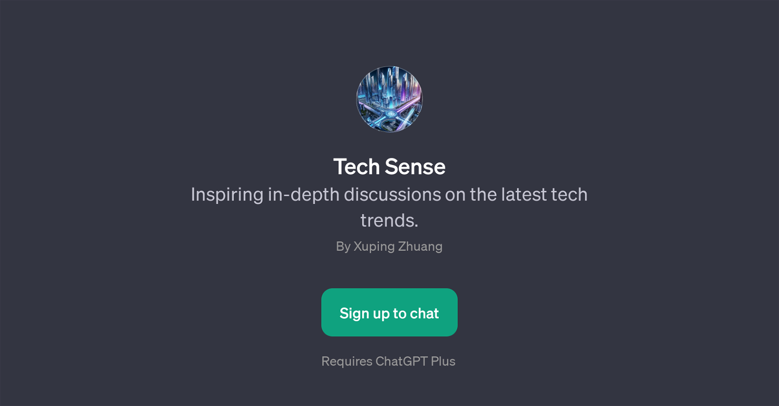 Tech Sense website