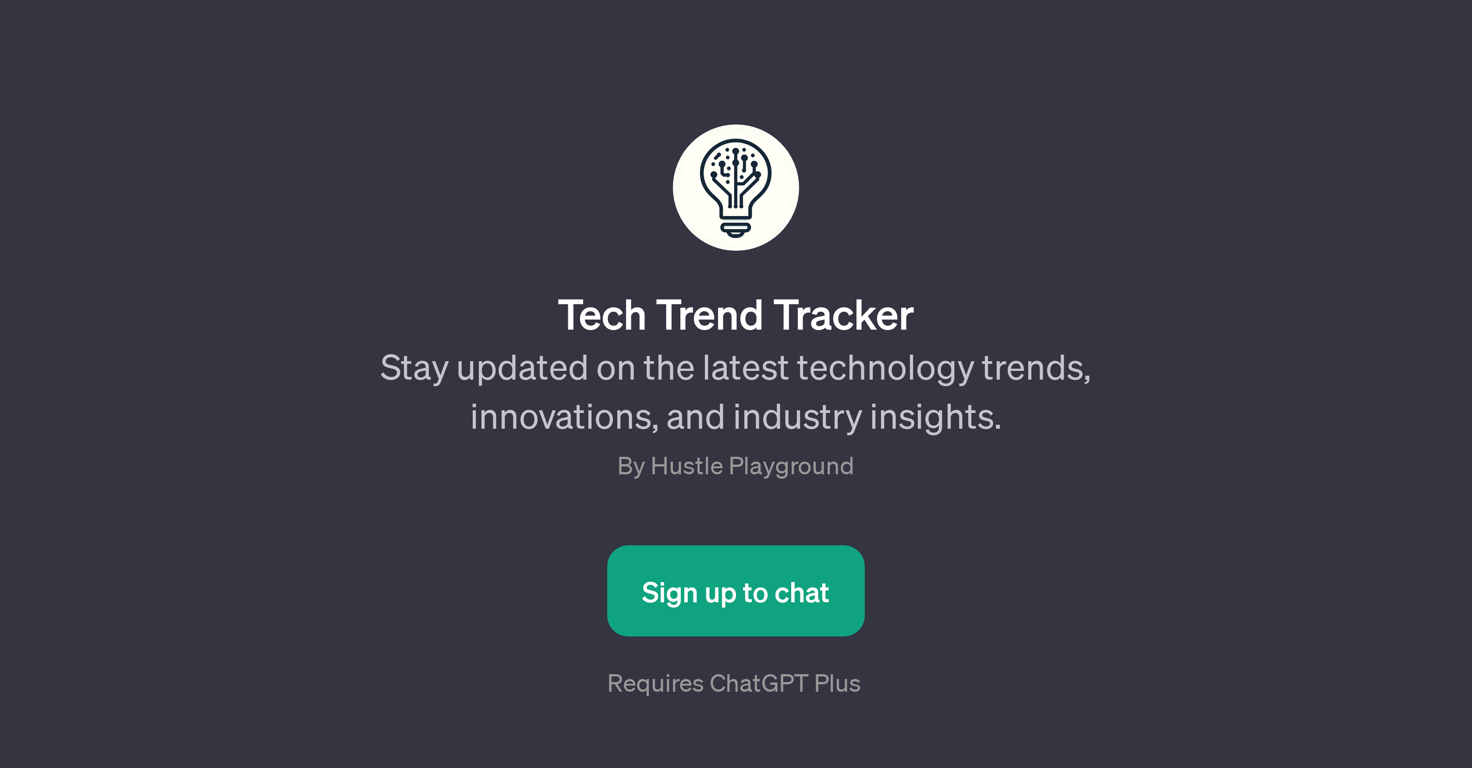Tech Trend Tracker website