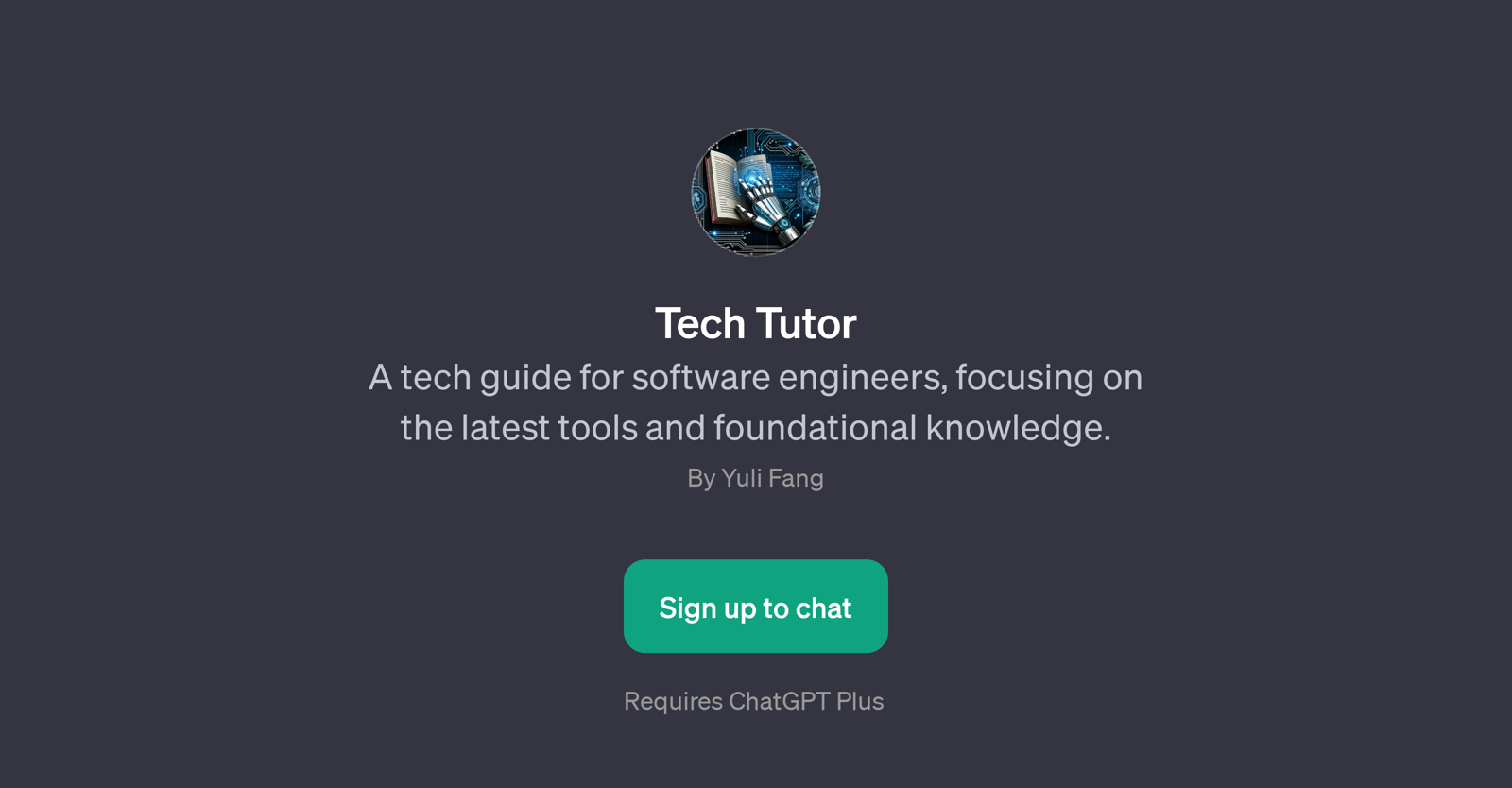 Tech Tutor website