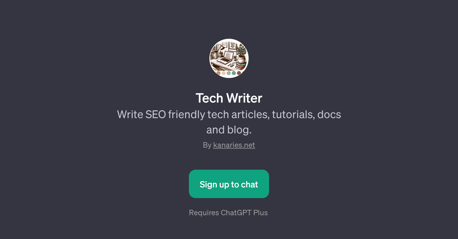 Tech Writer website