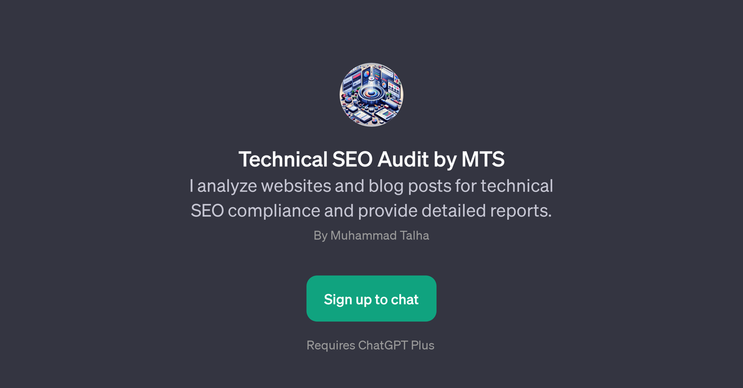 Technical SEO Audit by MTS website