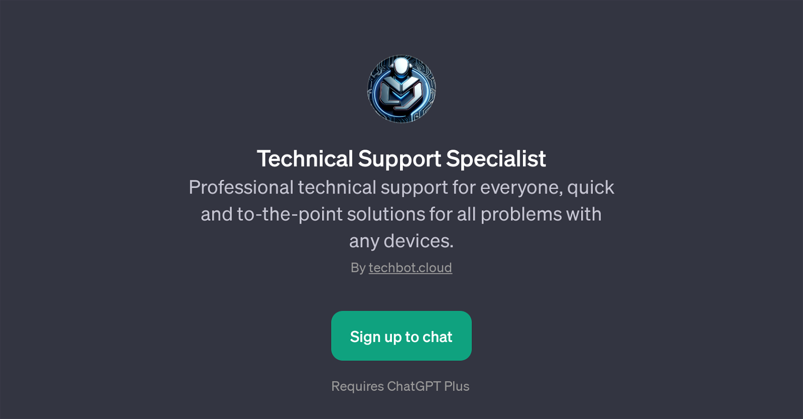 Technical Support Specialist website