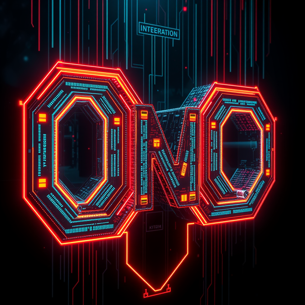 TechnoCipher – digital, matrix-style letters with a cyberpunk aesthetic.letter text website