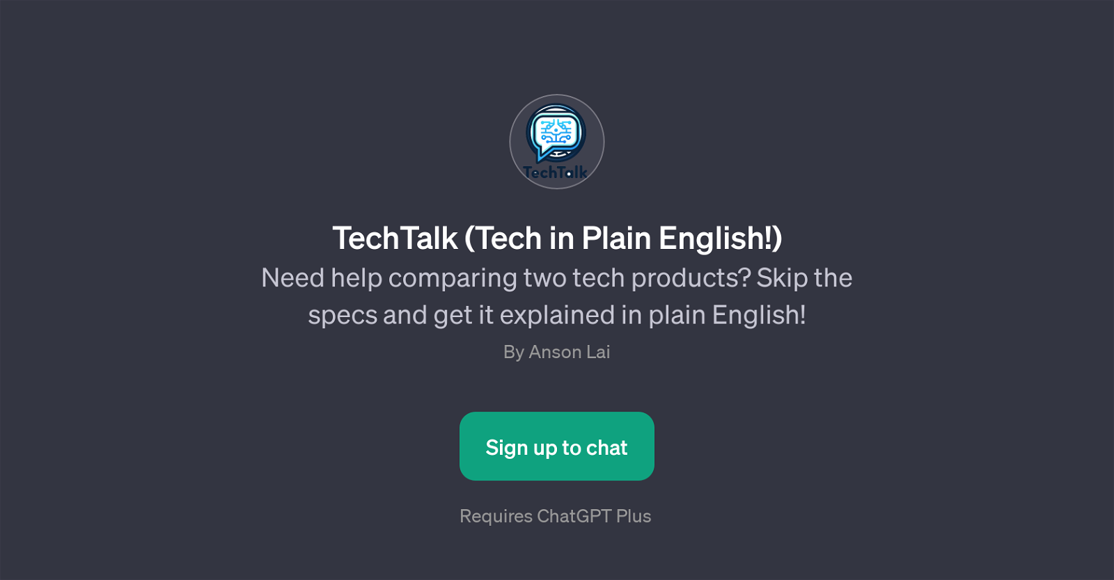 TechTalk website
