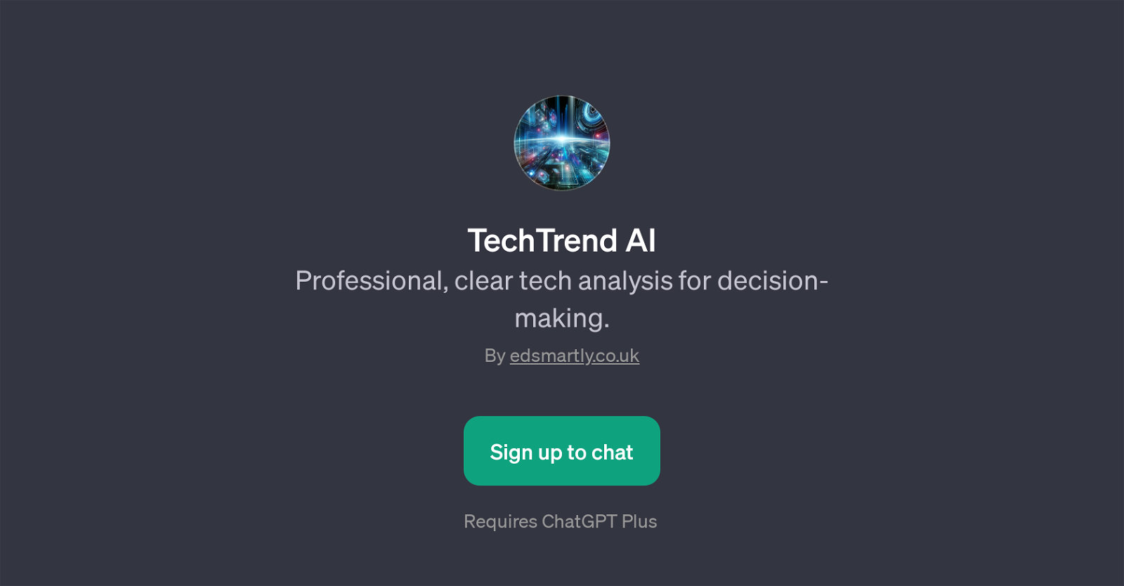 TechTrend AI website
