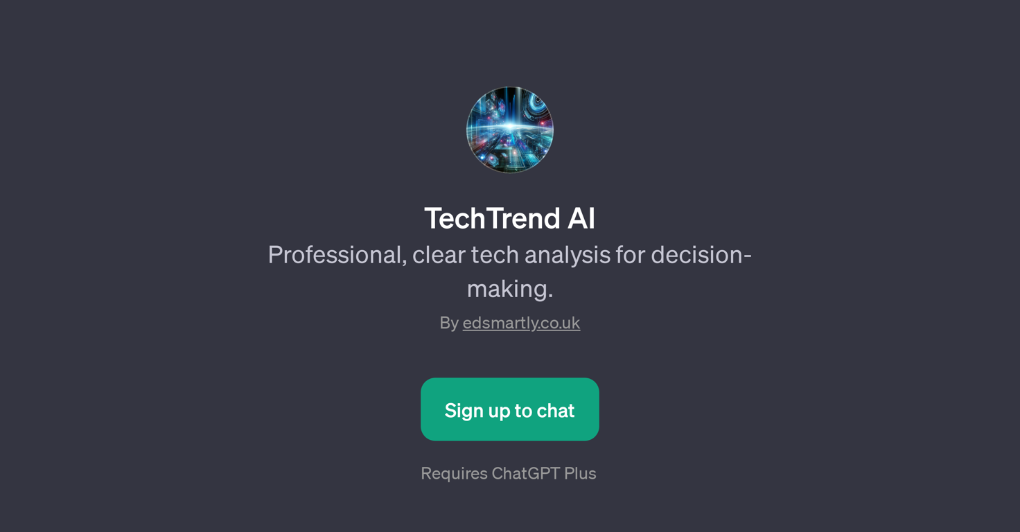 TechTrend AI website