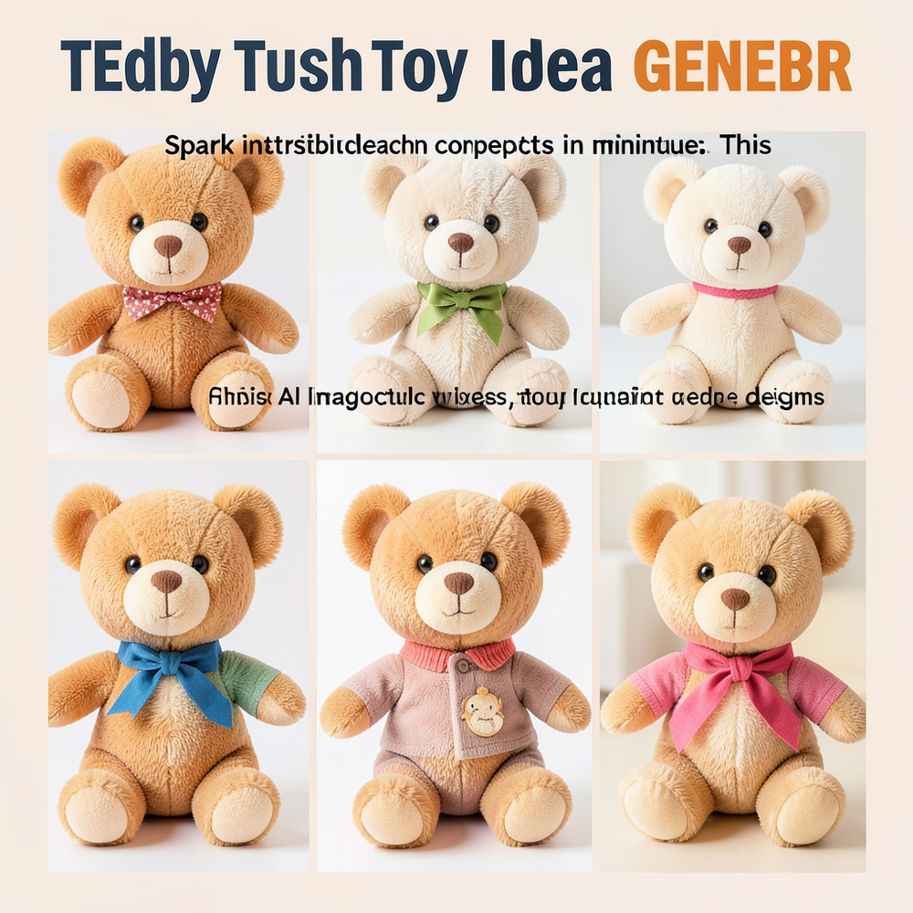 teddy bear plush toy idea gener website