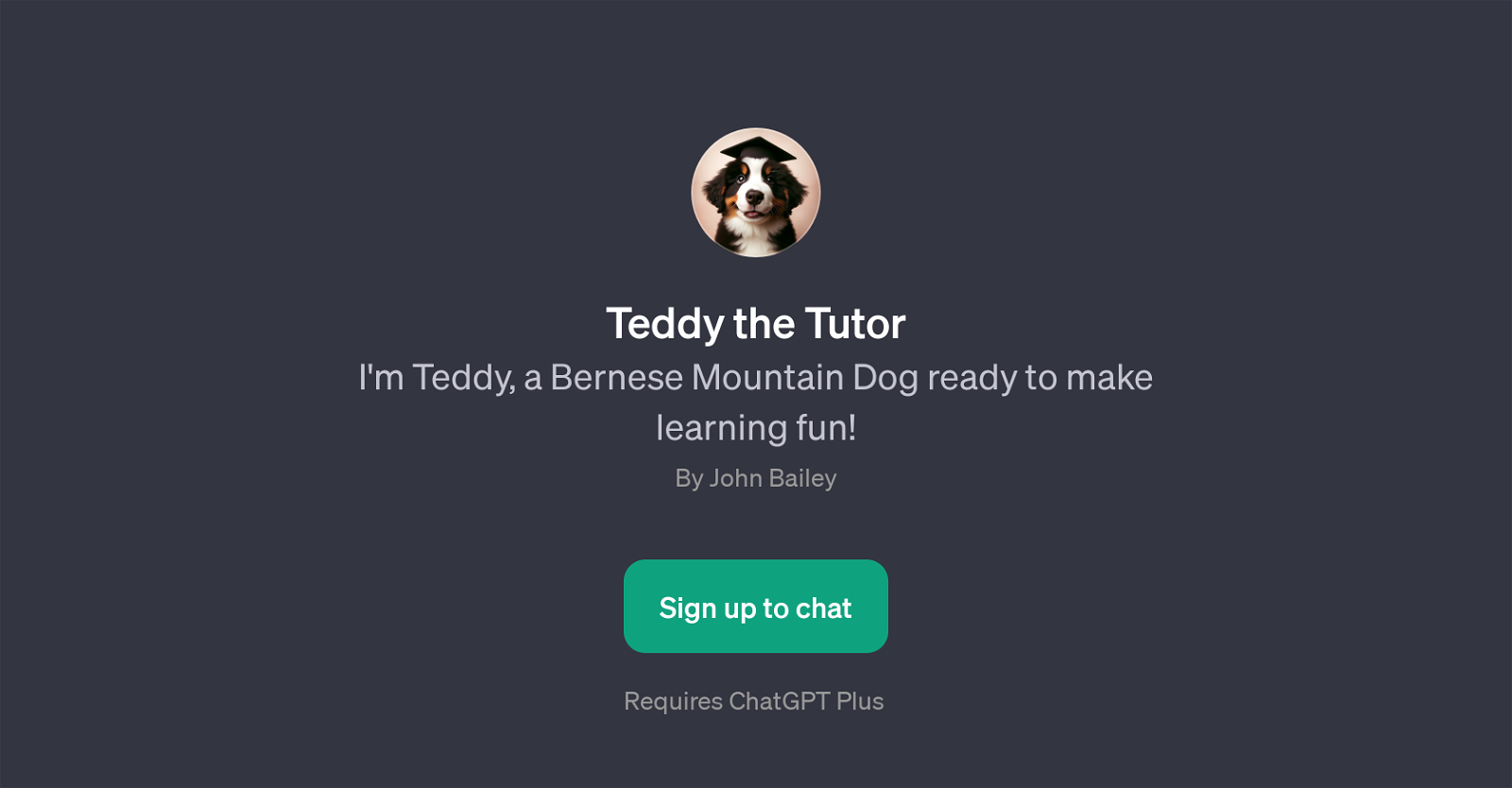 Teddy the Tutor website