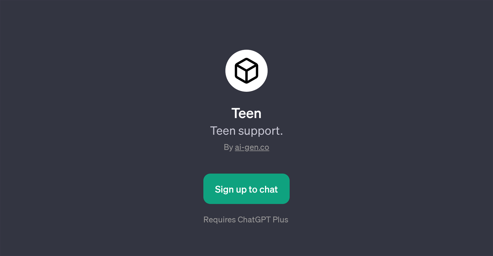Teen website