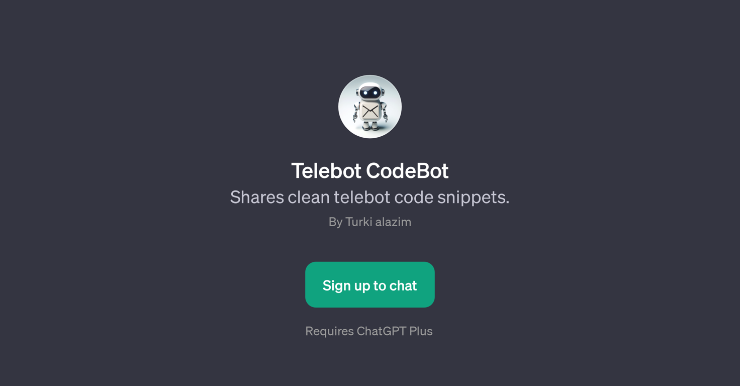 Telebot CodeBot website