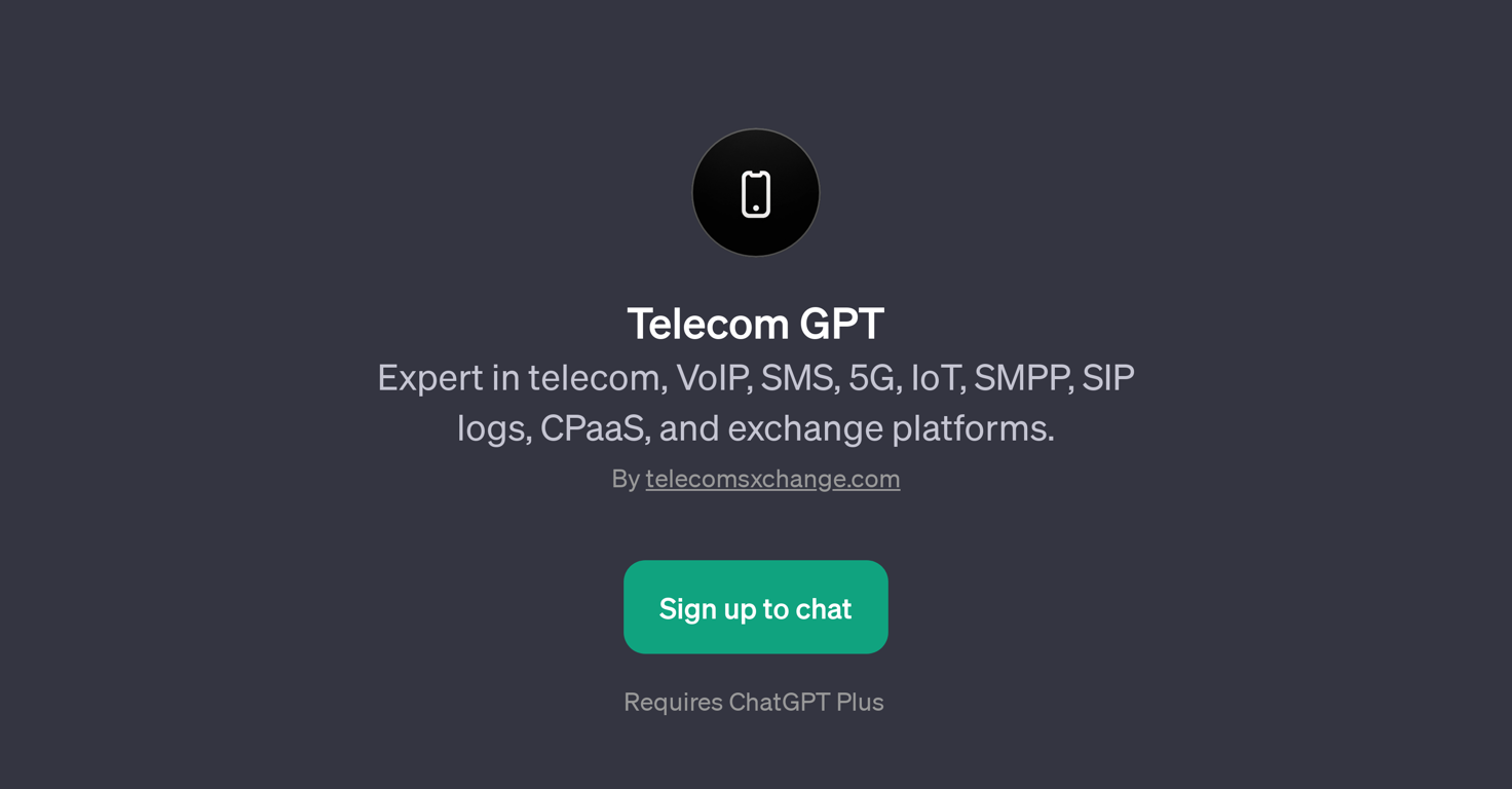 Telecom GPT website