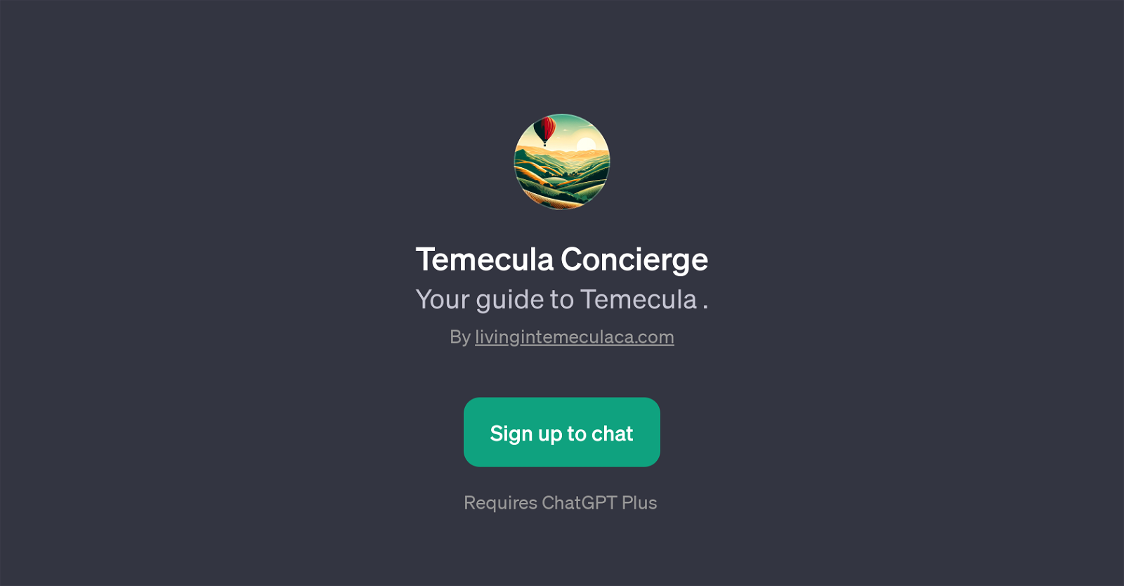 Temecula Concierge website