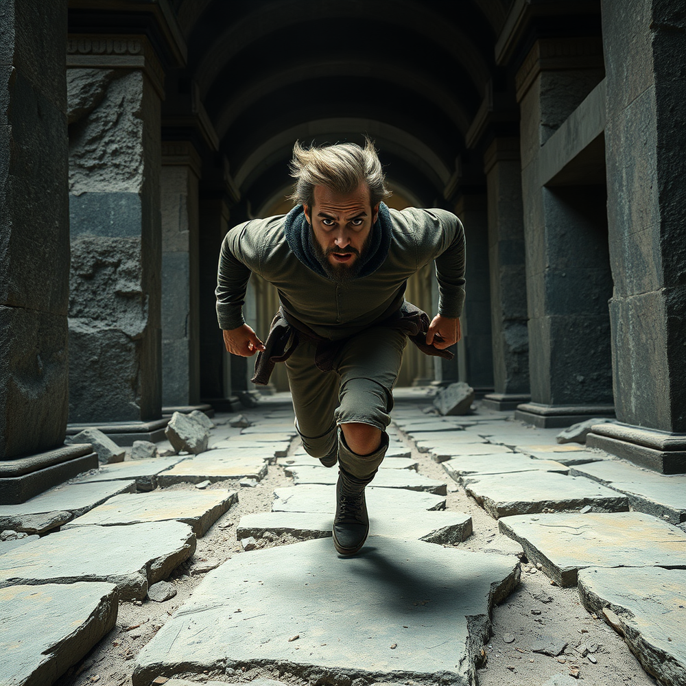 Temple Collapse Run website