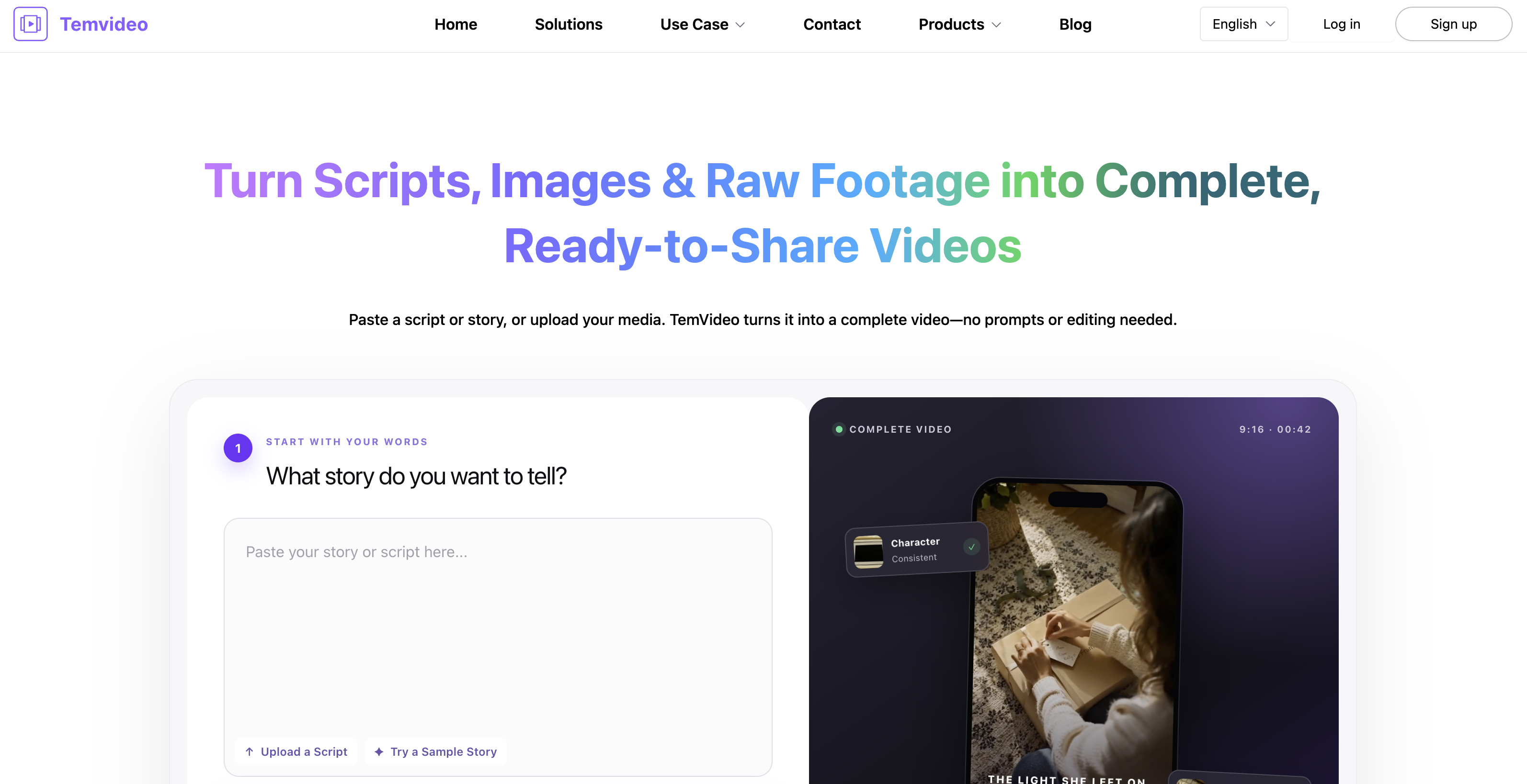 TemVideo AI Video Ad Maker logo