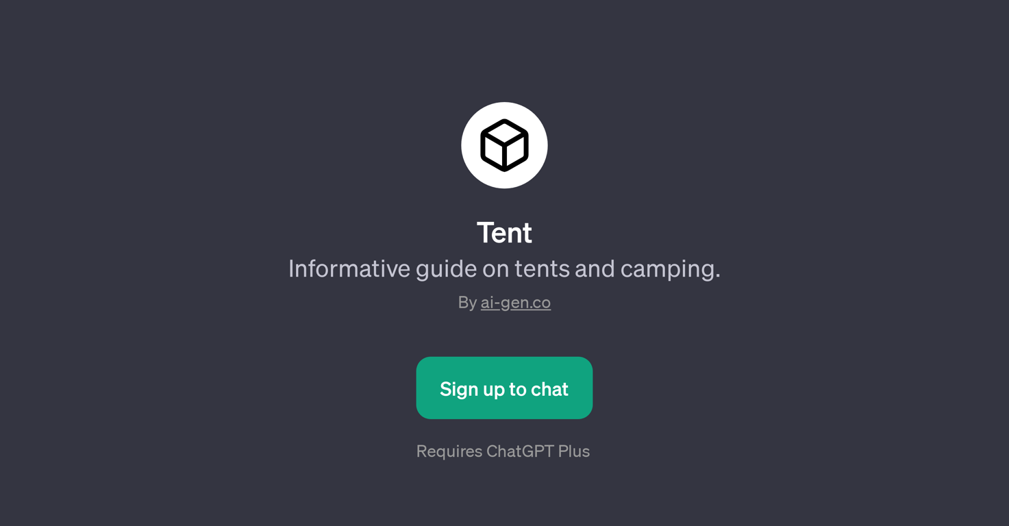 Tent website