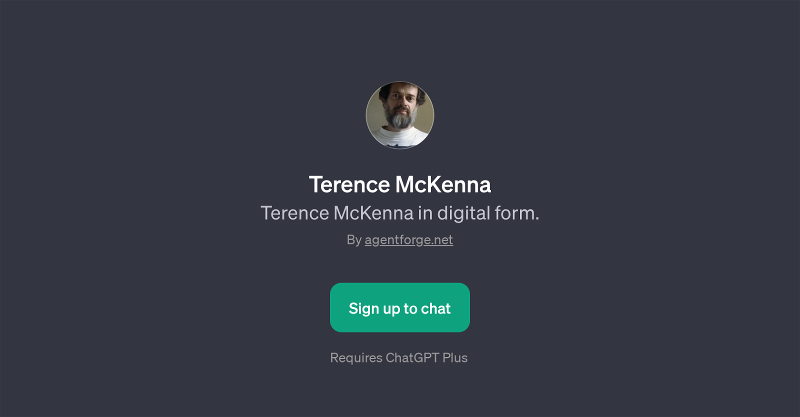Terence McKenna GPT website