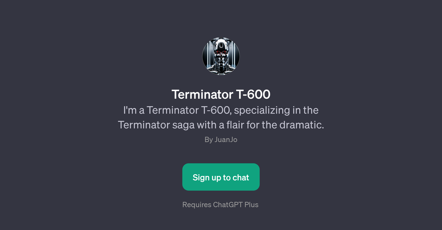 Terminator T-600 website