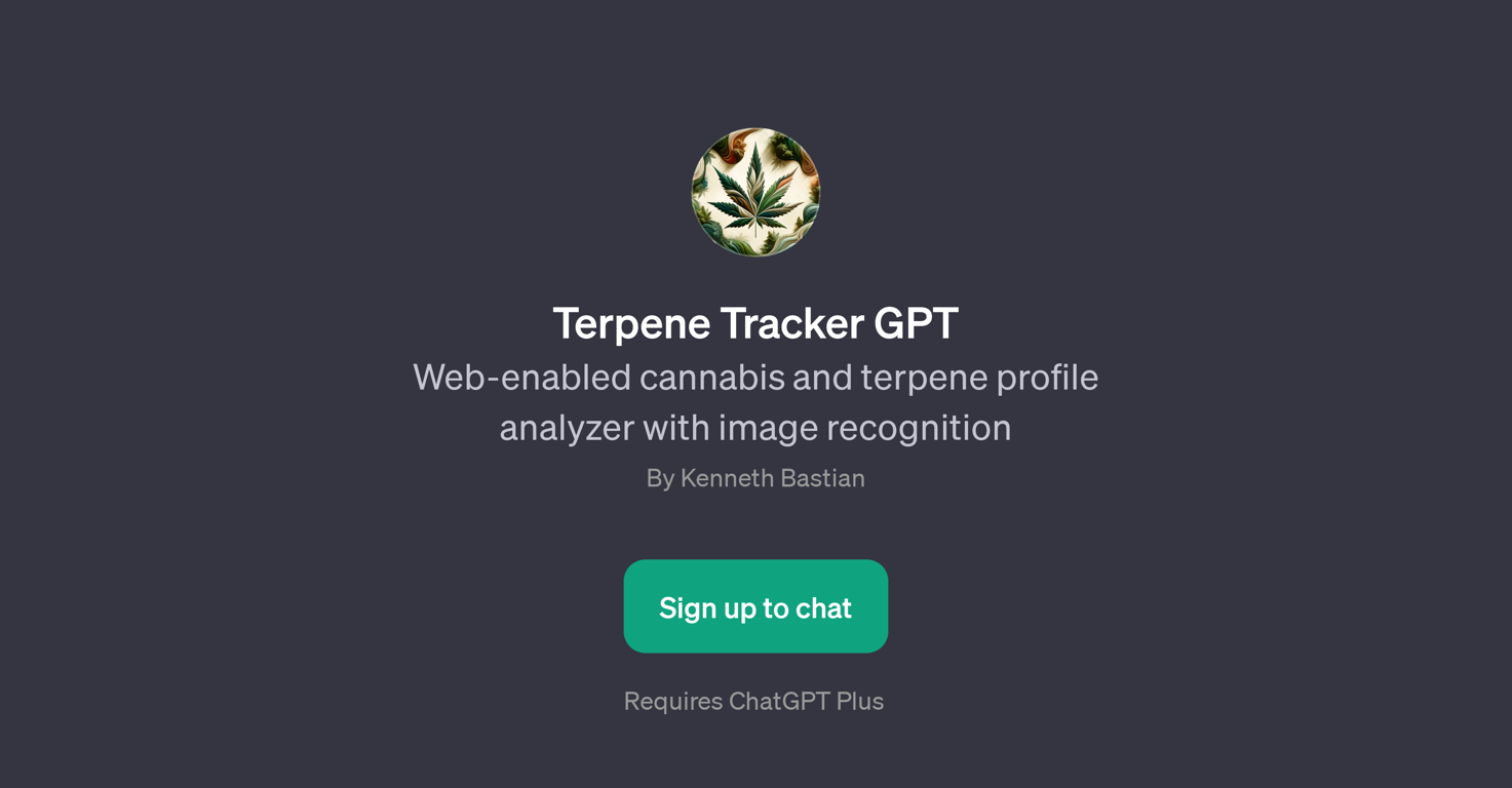 Terpene Tracker GPT website