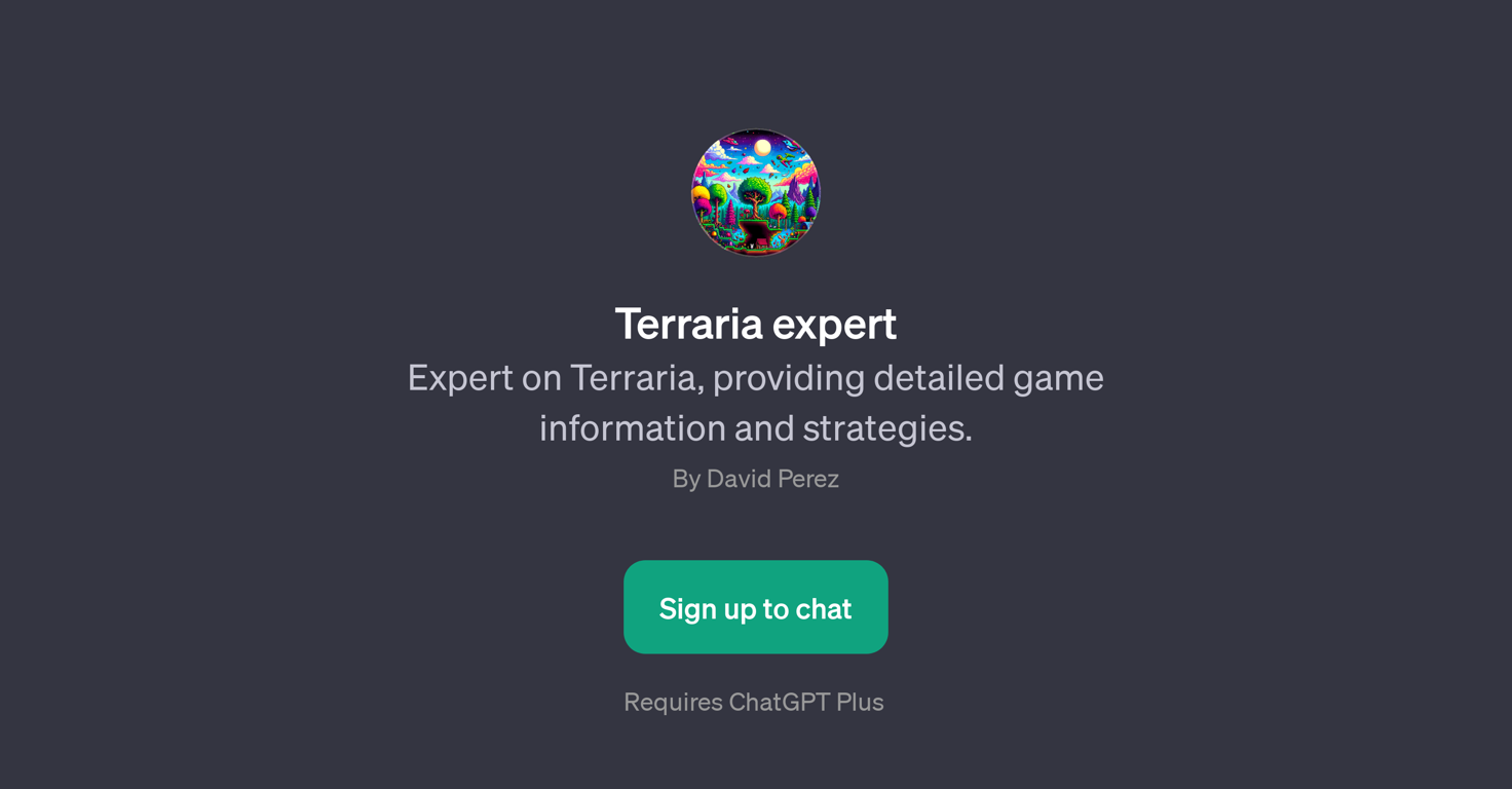Terraria Expert website
