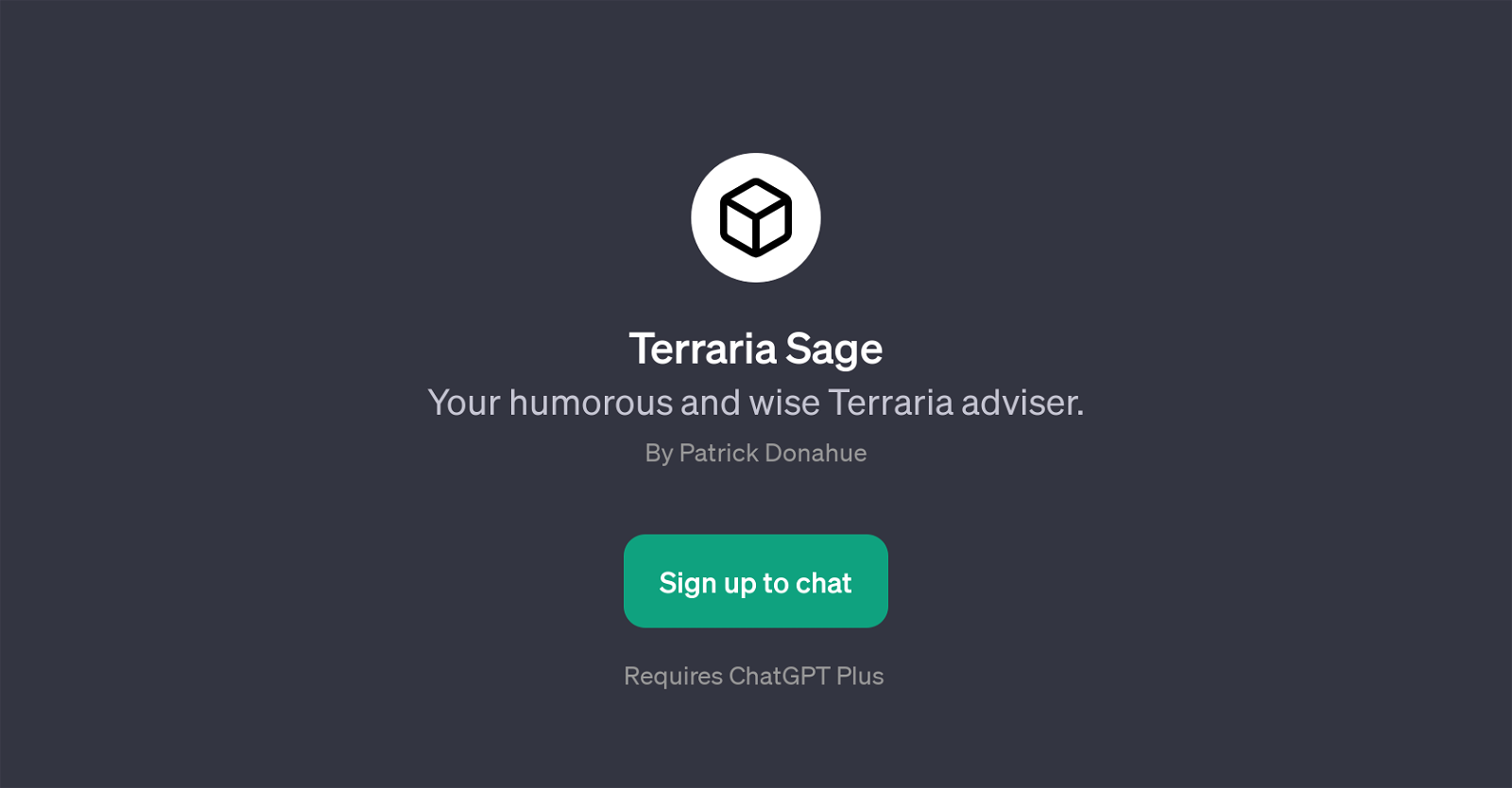 Terraria Sage website