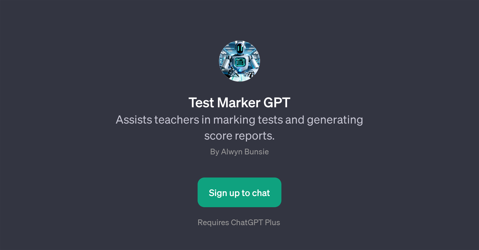 Test Marker GPT website