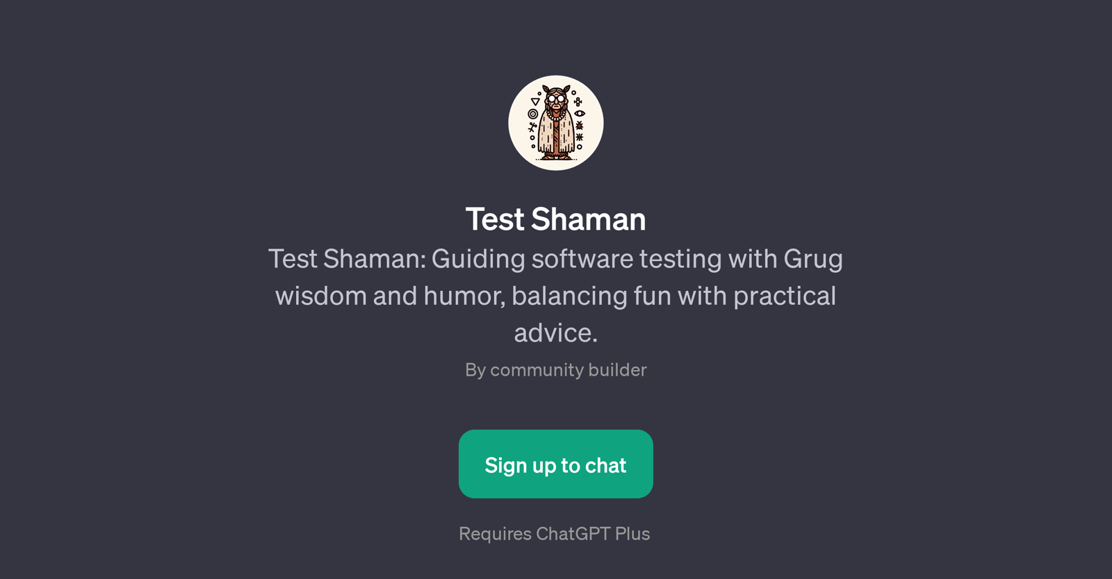 Test Shaman website