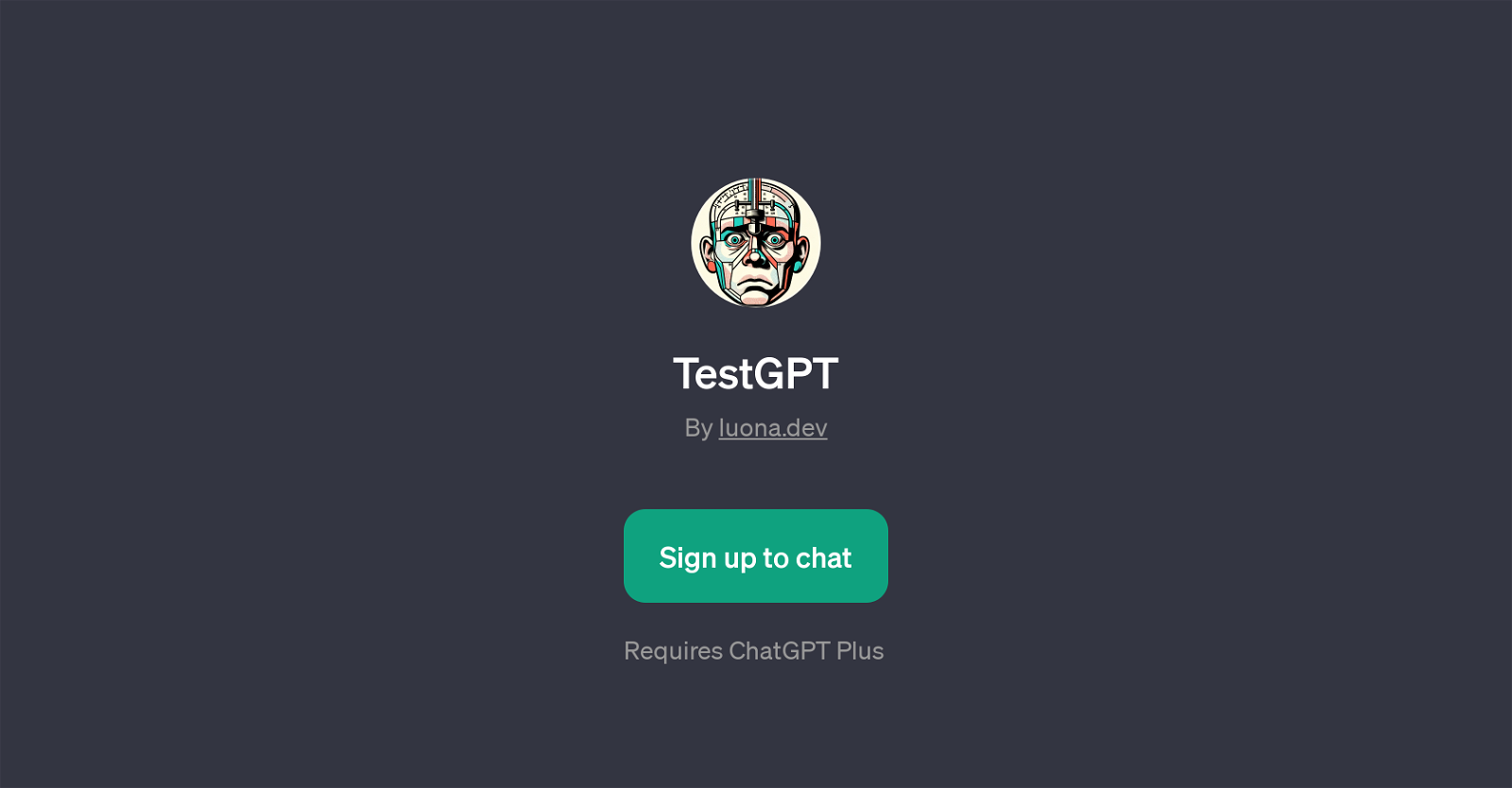 TestGPT website