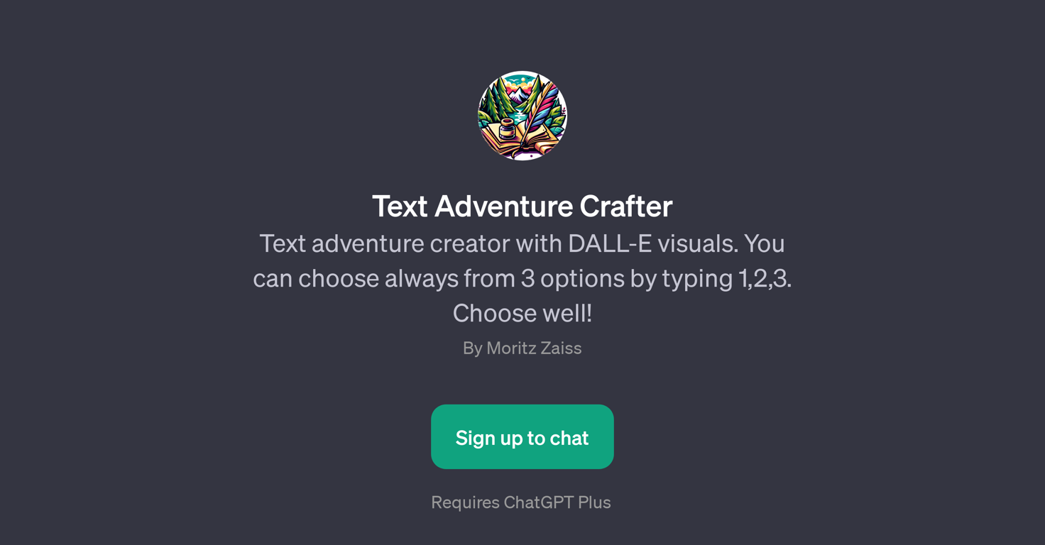 Text Adventure Crafter website