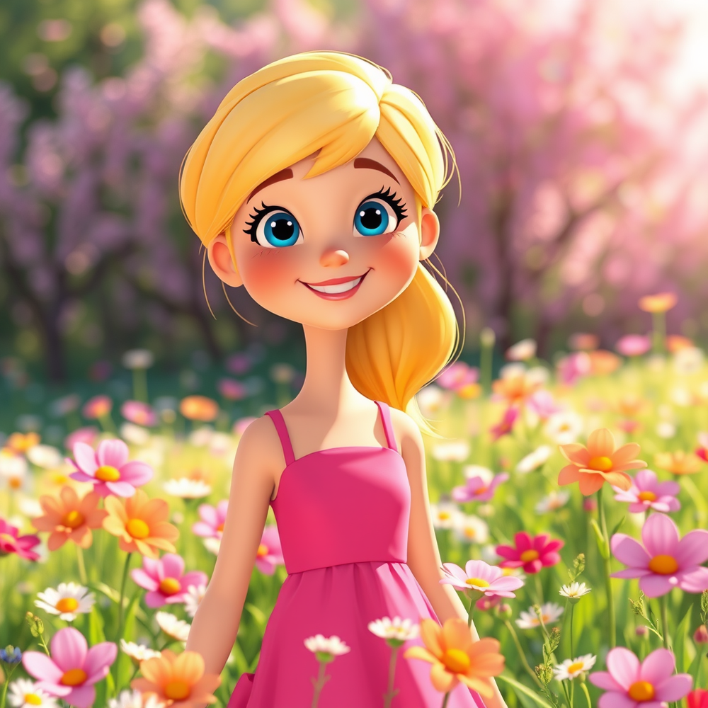 Text Image Generator Beautiful cute ladyโs website