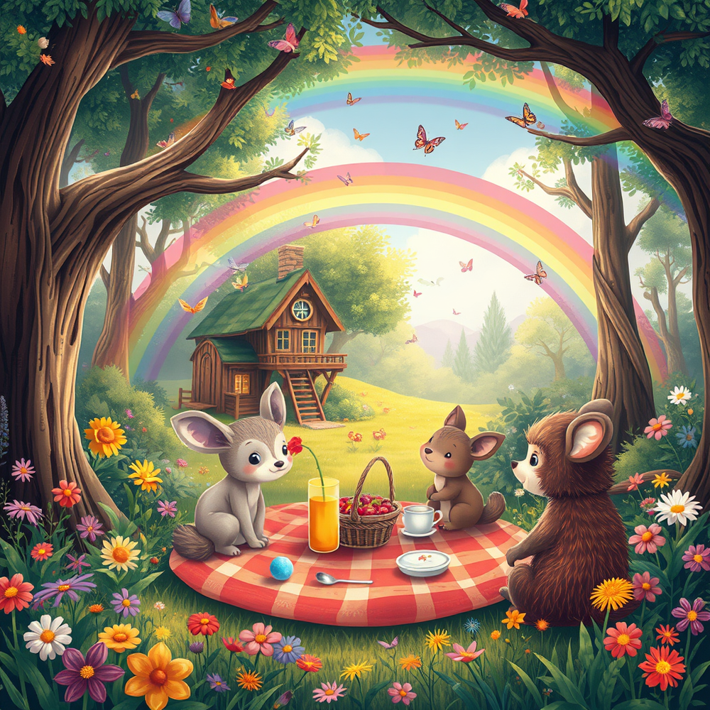 Text Image Generator Children's Book Art website